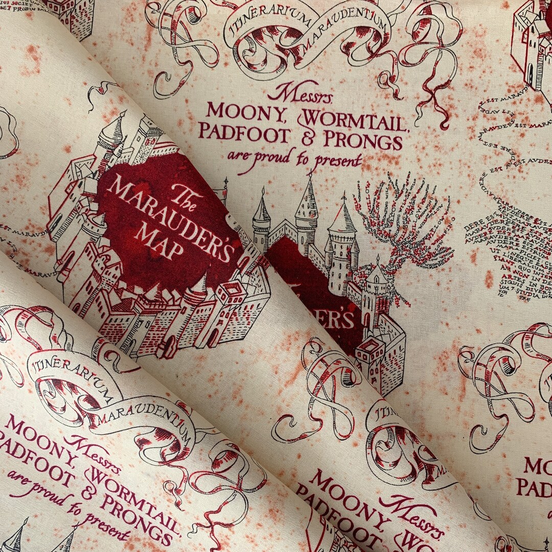 Harry Potter Fabric by Camelot Fabrics, 100 Percent Cotton, Titled