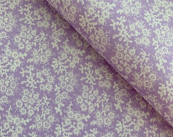 100% Cotton Fabric in Lilac Calico Allover, by Richlin Fabrics, Quilting Cotton, Apparel Fabric, Fabric by the Yard, Half Yard, Quarter Yard