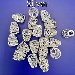 Metal Cord End Caps, Bell Shaped Toggles, DIY Jewelry Hardware, Silver, Gold, Gunmetal, Bronze Silver