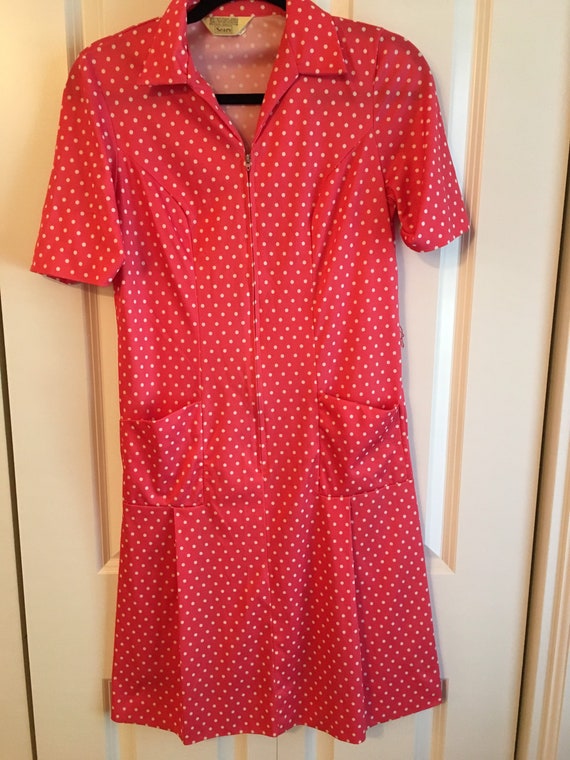 Womens vintage size 10 Sears house dress