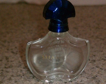 Clear perfume bottle, small perfume bottle, empty perfume bottle, collectible perfume bottle, Guerlein perfume dabber