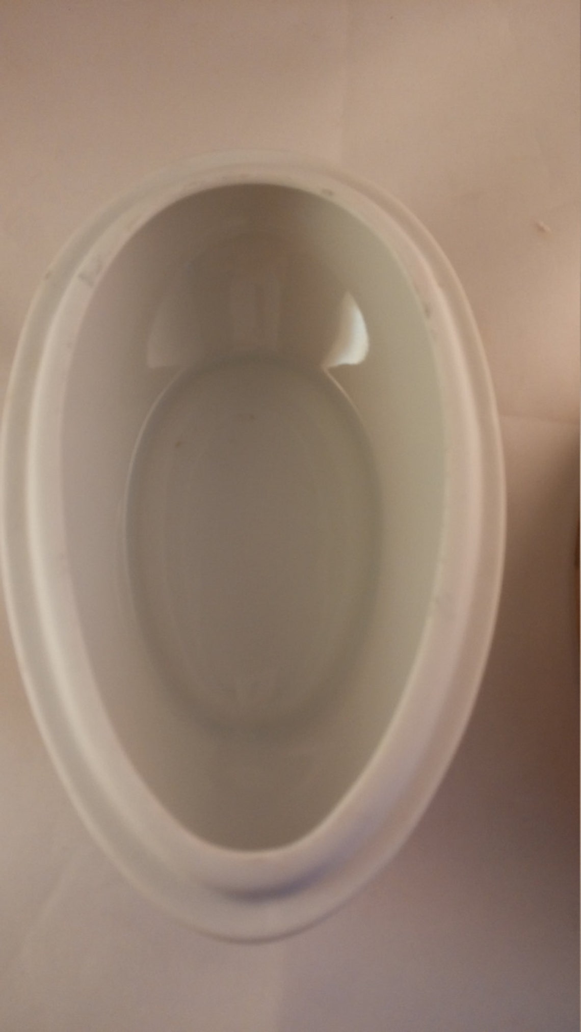 Avon Ceramic Porcelain Dish Egg Shape Butterfly and Flower, Porcelain