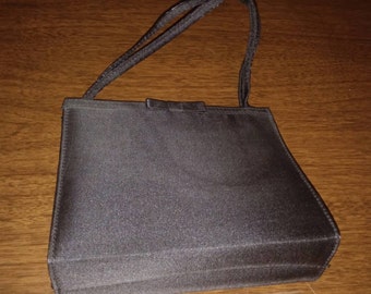 Vintage Black shimmer handbag