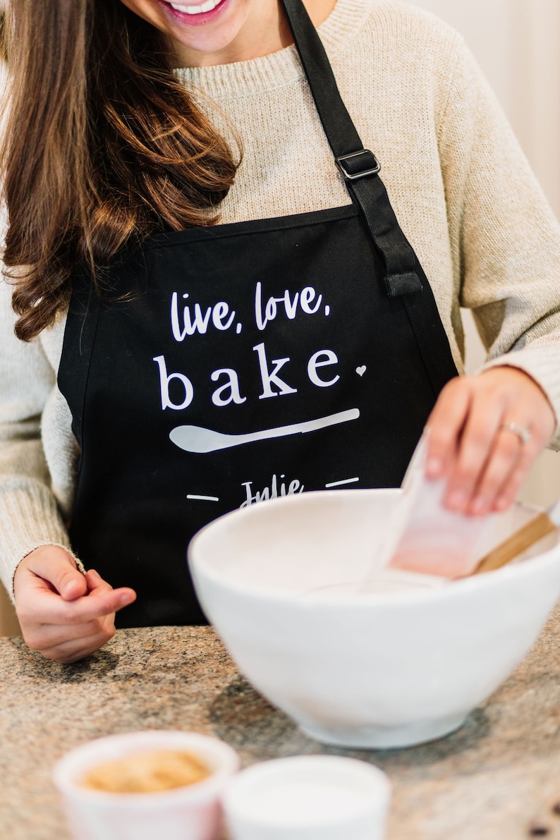 Gifts for Bakers Aprons for Women Personalized Aprons Etsy