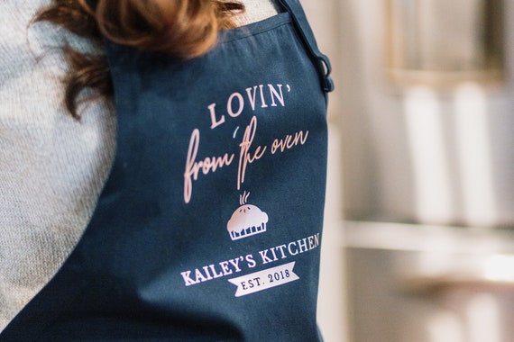 mother daughter aprons personalized