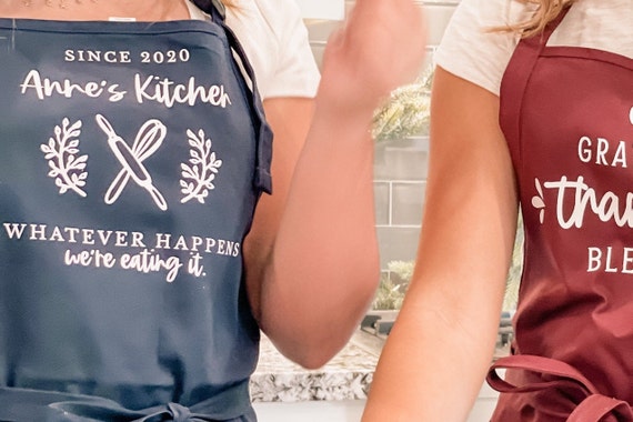 Funny Apron - A Good Mom