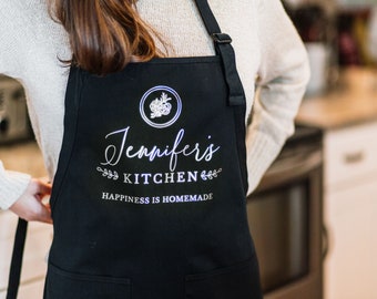 Personalized Aprons, New Homeowner Gift, Housewarming Gift, Apron for Women Personalized