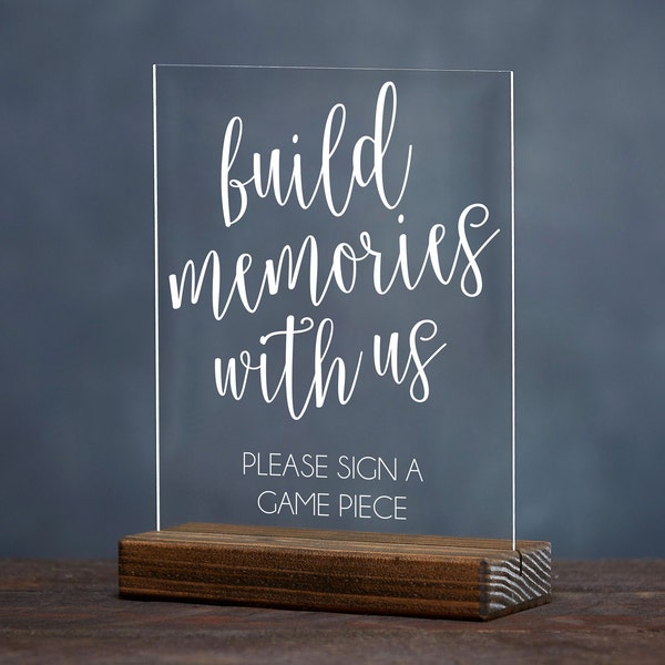 Sign a Jenga Piece - Etsy