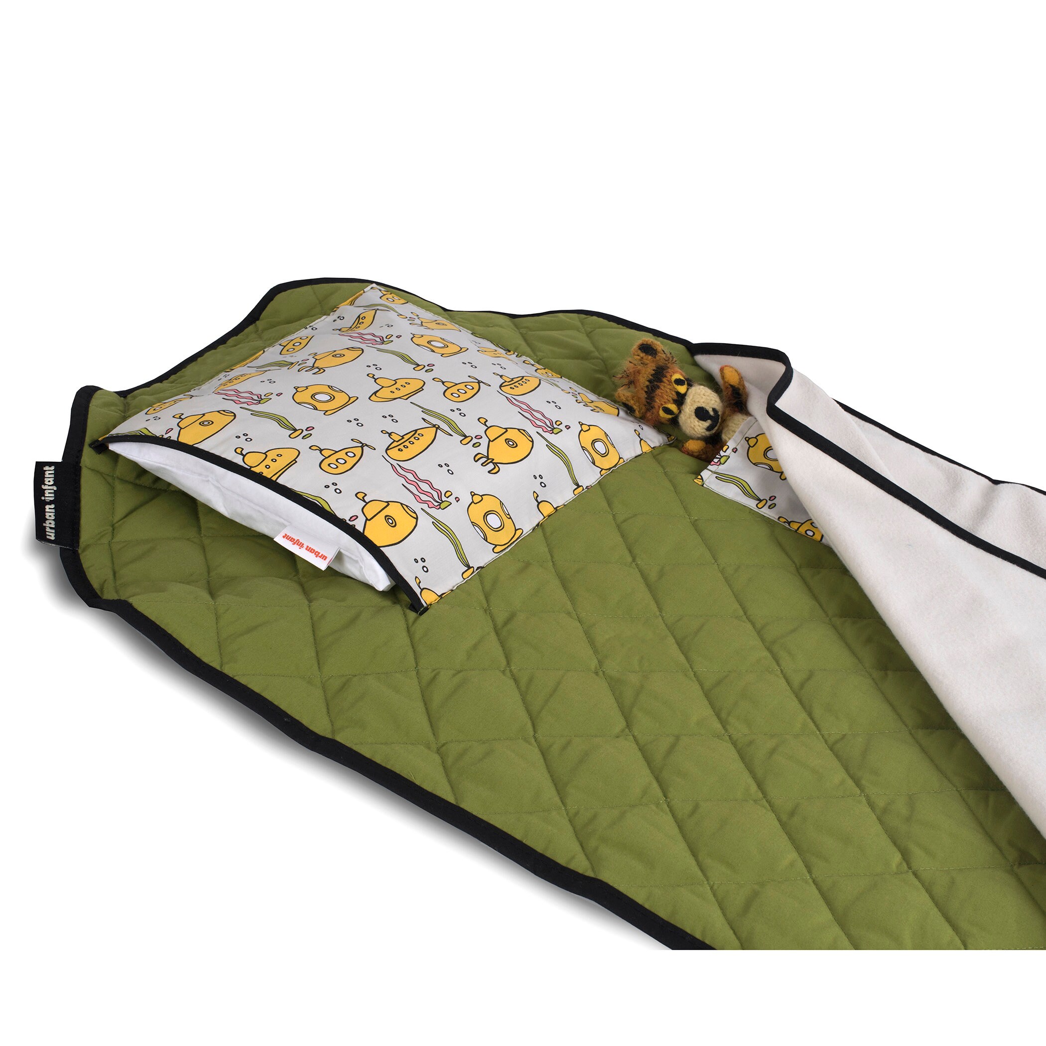 Toddler Preschool / Daycare Nap Mat YELLOW SUBMARINES Etsy