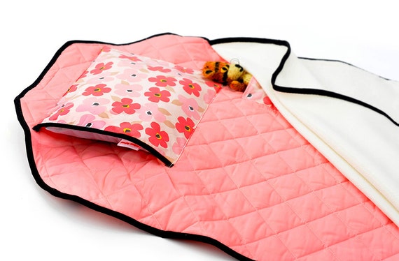 Toddler Preschool Daycare Nap Mat Pink Poppies Etsy