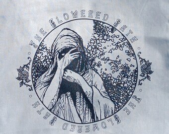 The Flowered Path – tote bag – podcast – Catholic – saints
