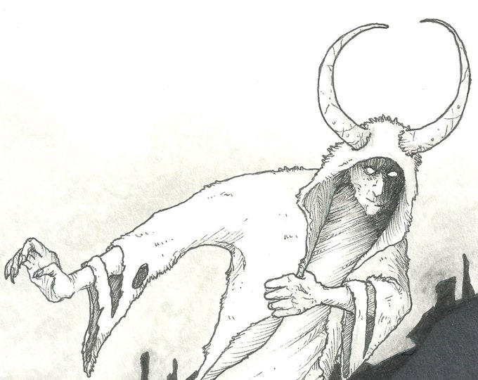 The HAMMERSMITH GHOST Original Illustration by Timothy Renner Strange Familiars Etsy