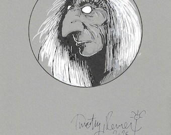 NIGHT HAG - original illustration by Timothy Renner – ghost – spirit – folklore – Strange Familiars