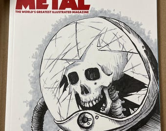 HEAVY METAL – Comic Magazin – Skizzen-Cover von Timothy Renner