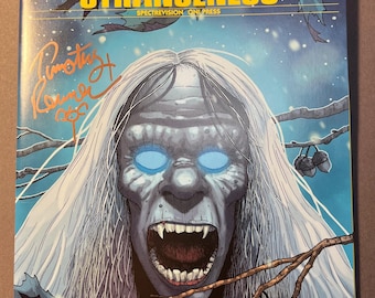 HIGH STRANGENESS comics #2 – cover B – by Timothy Renner – signed! – bigfoot – sasquatch