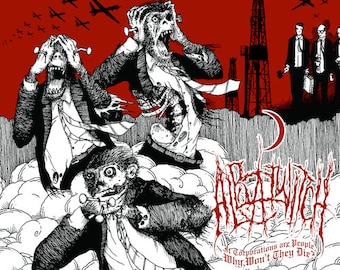 ALBATWITCH "If Corporations Are People, Why Won't They Die?" CD grindcore folk drone experimental acoustic crust