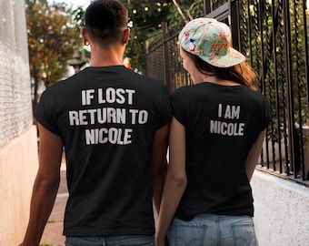 If Lost Return to Couples Shirts, Funny and Popular - 400