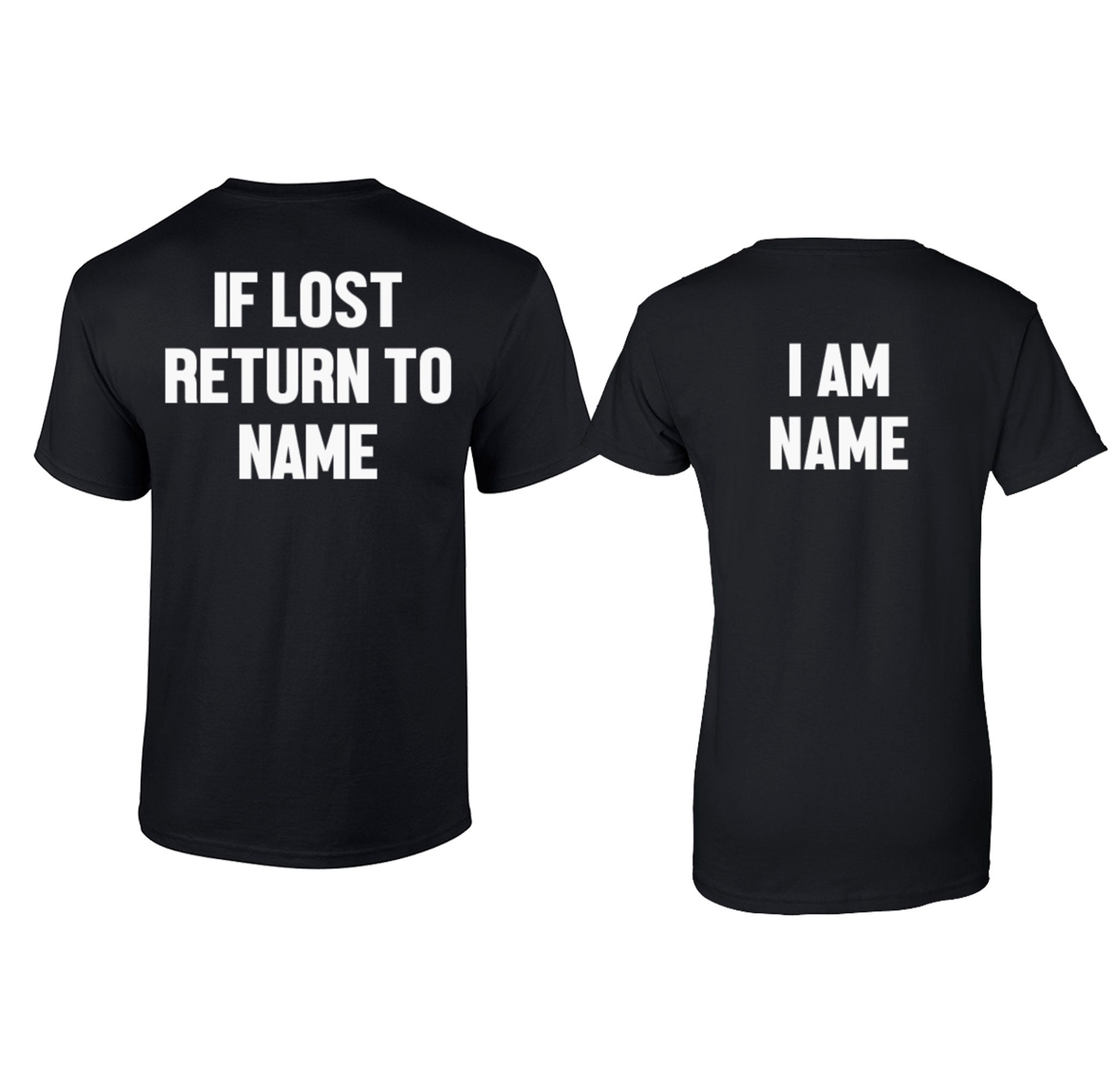 If Lost Return to Couples Shirts Funny 