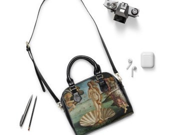 The Birth of Venus by Sandro Botticelli Shoulder Handbag