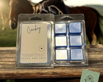 Cowboy Wax Tart: Saddle Up with a Bold and Rustic Fragrance