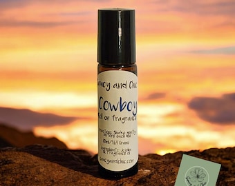 Cowboy Roll-On Perfume | Bold & Rugged Fragrance with a Wild West Spirit