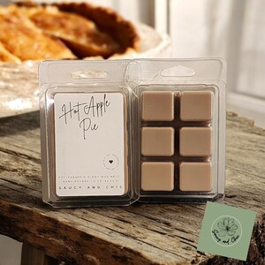 Hot Apple Pie Fragrance Wax Melt: Embrace the Comfort of Freshly Baked Goodness