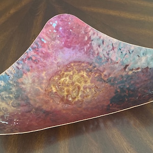 Copper Bowl - Decorative Hand Hammered Copper Bowl with a Patina Finish - 7th Anniversary Gift - Handcrafted by JW