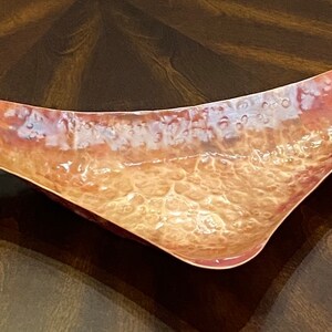 Copper Bowl - Decorative Hand Hammered Copper Bowl with a Patina Finish - 7th Anniversary Gift - Handcrafted by JW