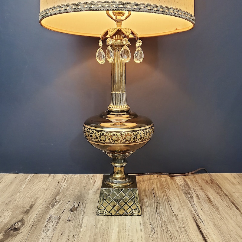 Vintage Table Lamp - Etsy