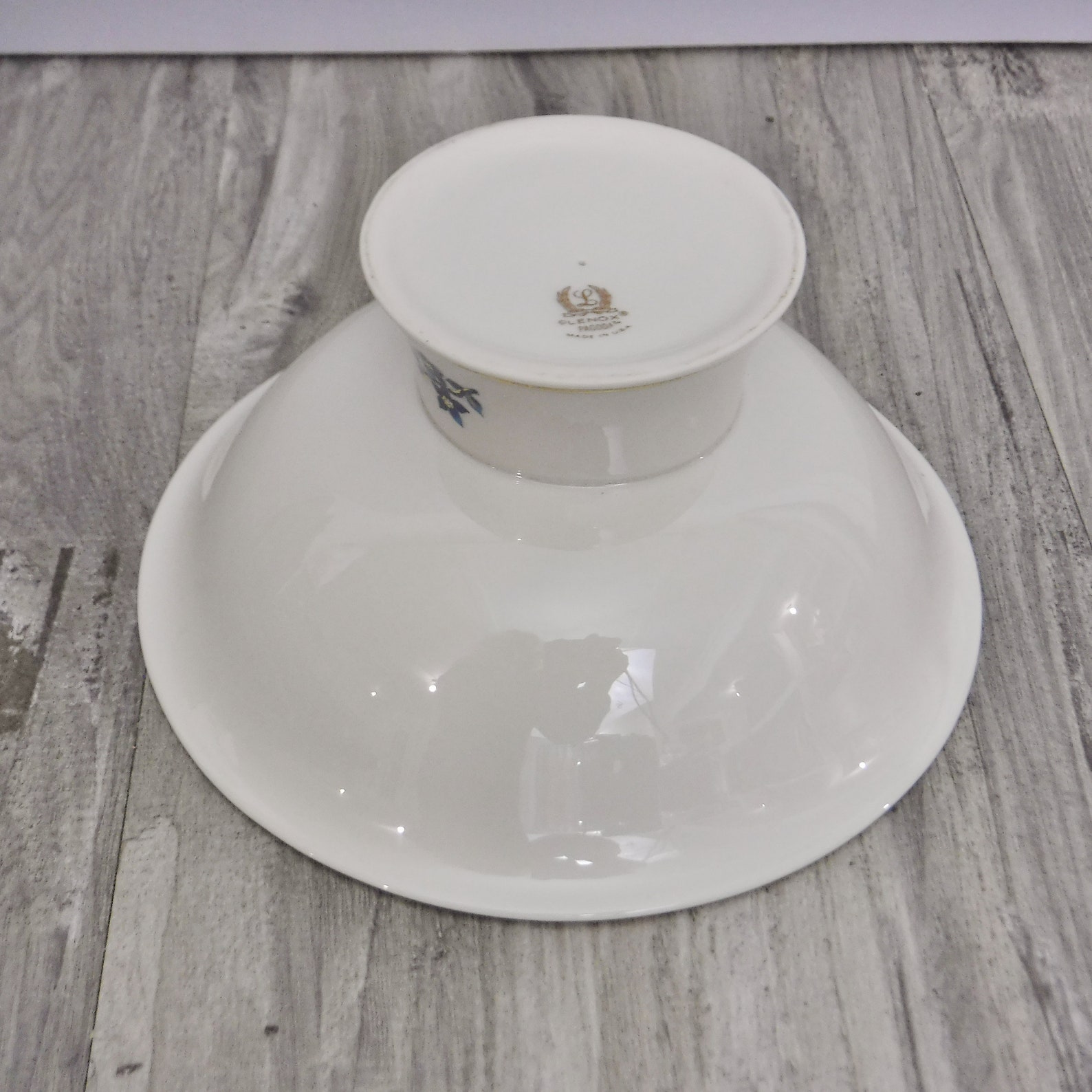 Lenox Pagoda Footed Compote Bowl With 24kt Gold Trim/asian Etsy