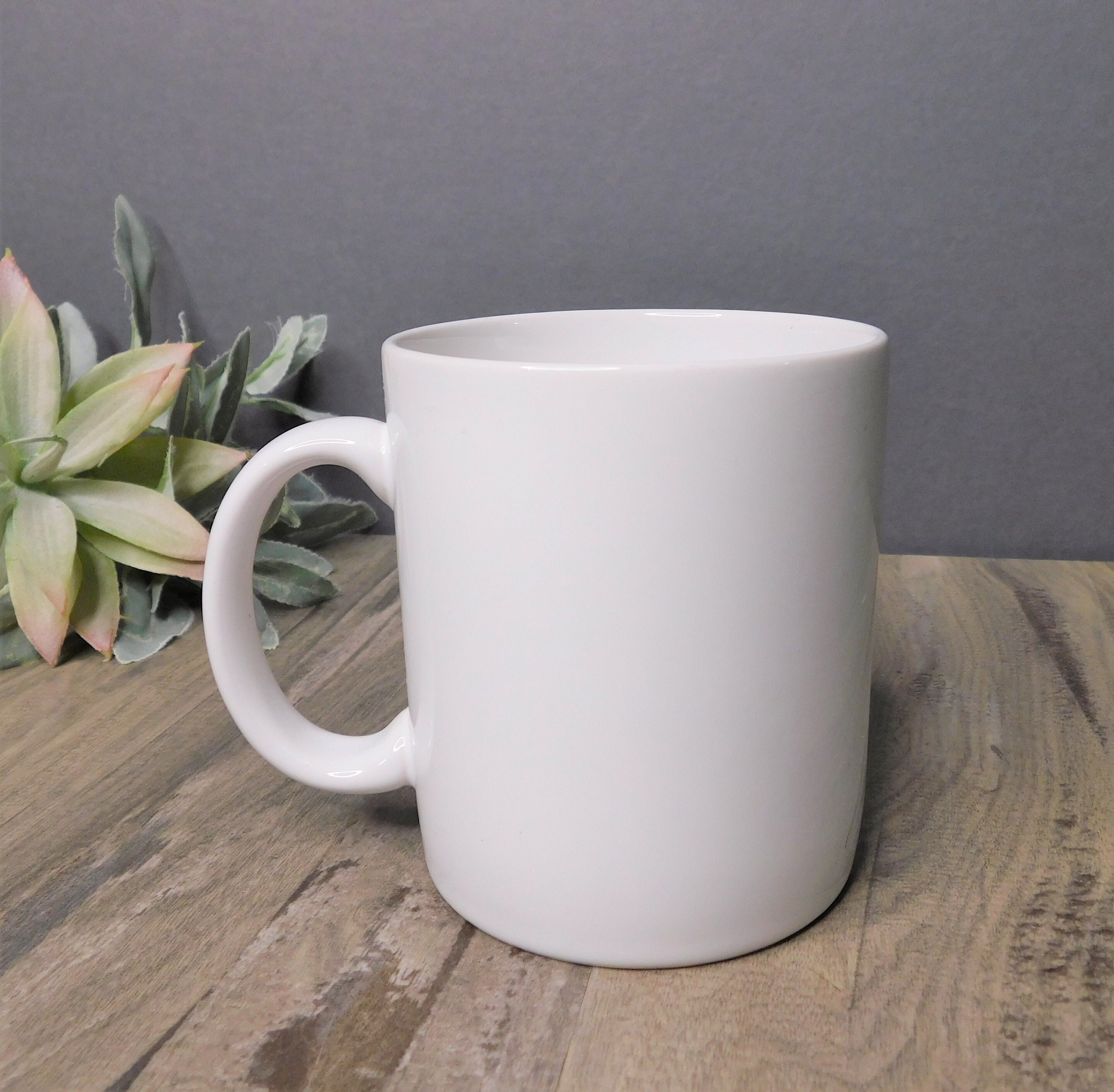 15 ounce coffee mugs 15oz White Ceramic Sublimation Mug – 24 Per Case main image 0