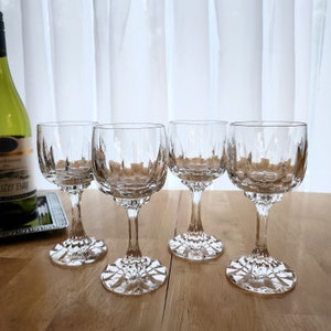 Set of 4 Crystal Wine Glasses-Villeroy & Boch Arabelle