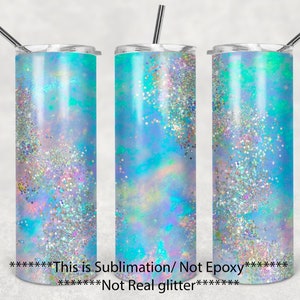 20 or 30oz Skinny Tumbler, Opal, Skinny, Straight, Lid with Straw, Double Walled