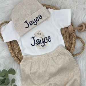 Baby Boy Coming Home OUTFIT, Baby Boy Clothes, Baby Shower Gift, Personalized Take Home Outfit Newborn Boy Photo Prop, baby boy outfit