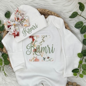 Baby Girl Coming Home Outfit Baby Girl Clothes Newborn Girl Coming Home Outfit Baby Shower Gift Newborn Girl Clothes Baby Girl Gift