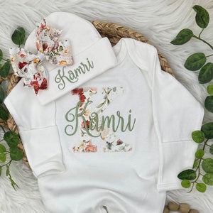 Baby Girl Coming Home Outfit Baby Girl Clothes Newborn Girl Coming Home Outfit Baby Shower Gift Newborn Girl Clothes Baby Girl Gift Etsy