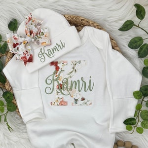 Baby Girl Coming Home Outfit Baby Girl Clothes Newborn Girl Coming Home Outfit Baby Shower Gift Newborn Girl Clothes Baby Girl Gift