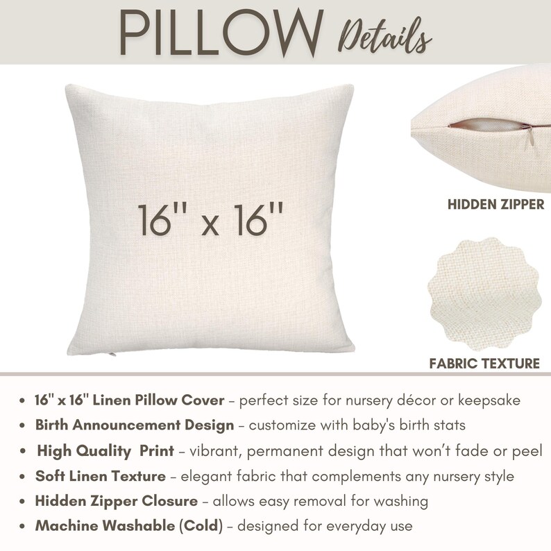 Pillow Details