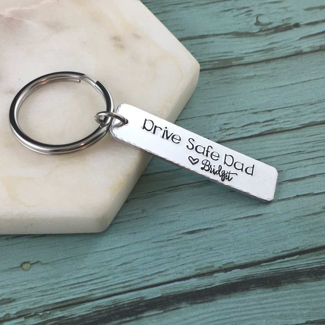 Drive Safe Keychain Dad Keychain Gift For Driver Instructor Etsy Polska