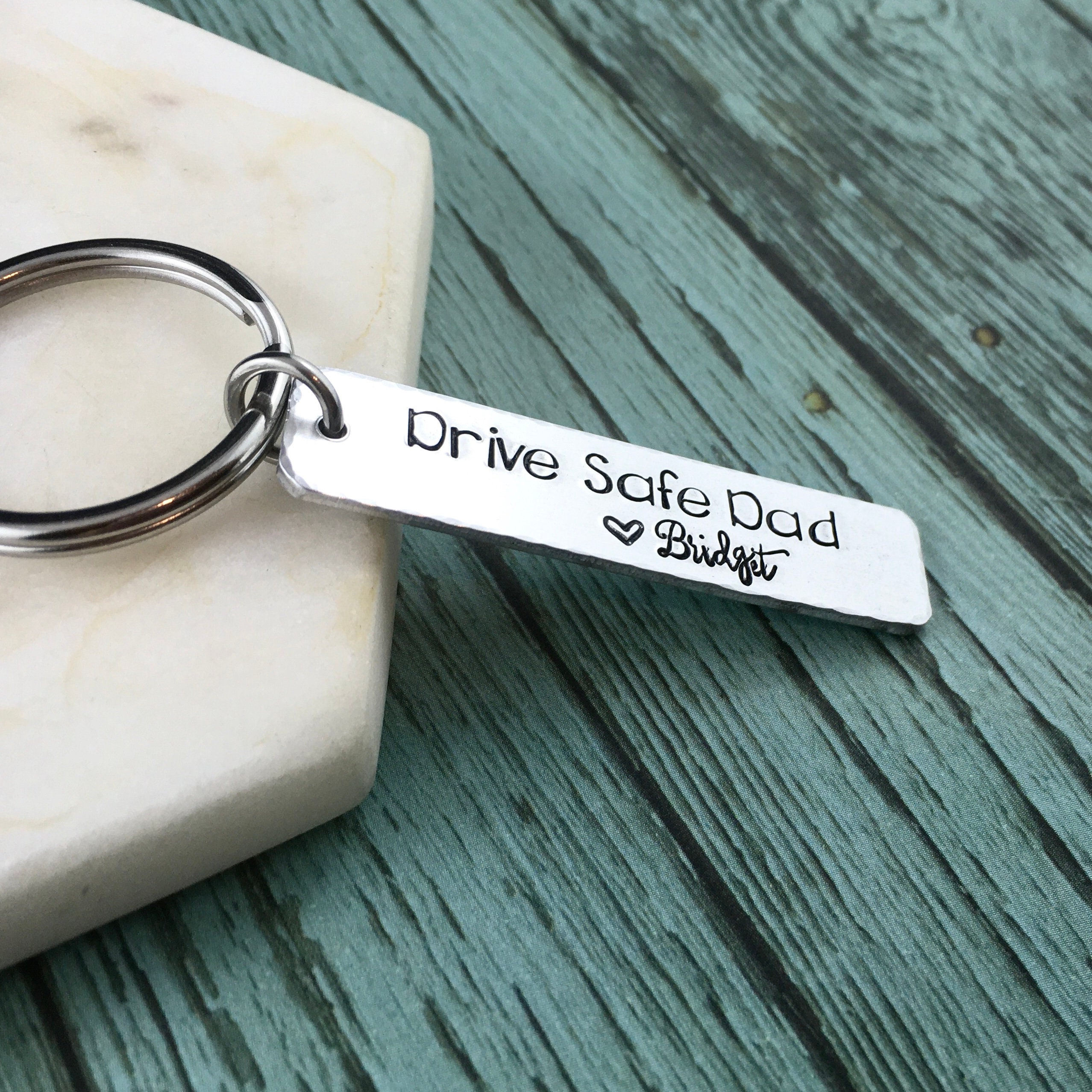 Drive Safe Keychain Dad Keychain Gift For Driver Instructor Etsy