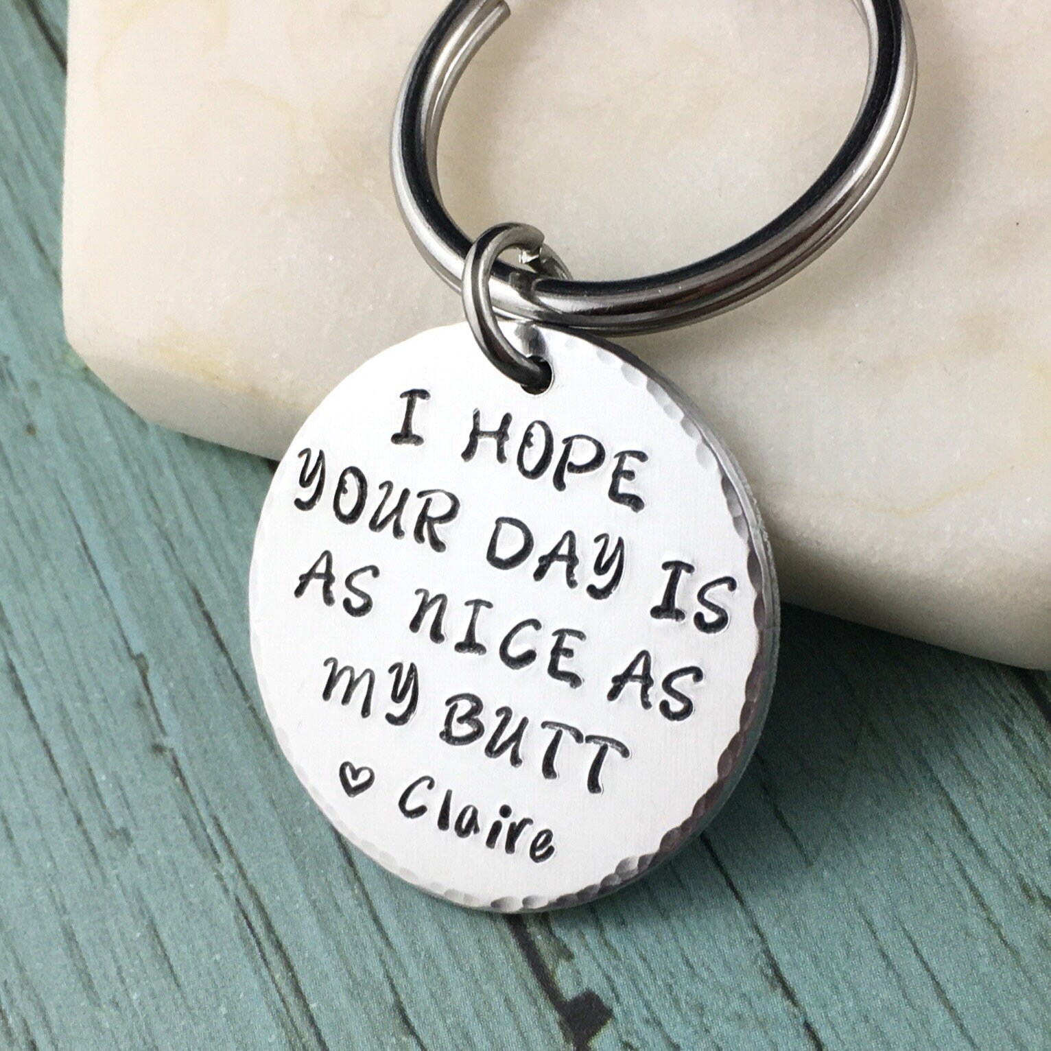 I Hope Your Day Is As Nice As My Butt Keychain, Gift For Boyfriend, G…