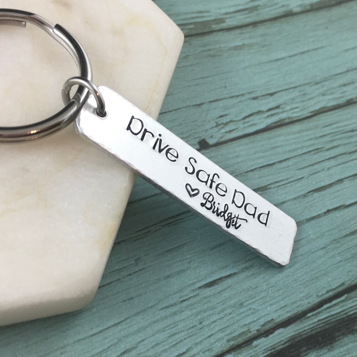 Drive Safe Keychain Dad Keychain Gift For Driver Instructor Etsy