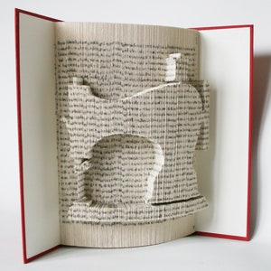 Sewing Machine Book Folding Pattern + Tutorial, Cut and Fold, Free ...