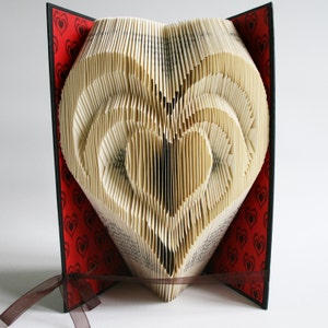 3 Heart Book Folding Pattern: Plus Free Printable Downloads pdf to ...