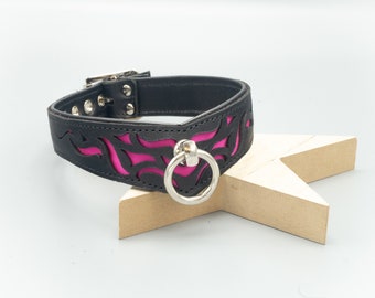 Leather collar incision  No. 7
