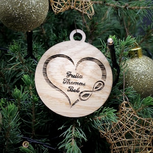 polyamory Christmas ornament