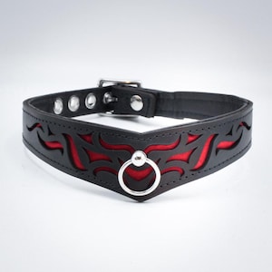 Leather collar incision  No. 7
