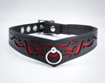 Leather collar incision  No. 7