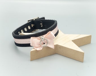 kitten play collar "delicate" dots babypink