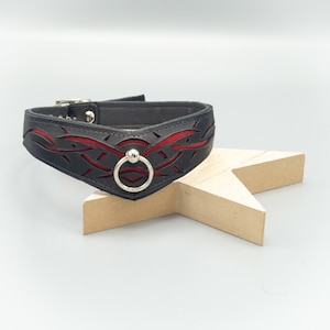 submissive collar &quot;incision  No. 2&quot;